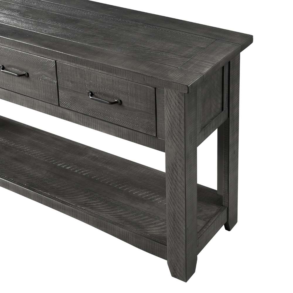 Martin Svensson Home -  Rustic Sofa - Console Table, Grey - 890149 veiw 2