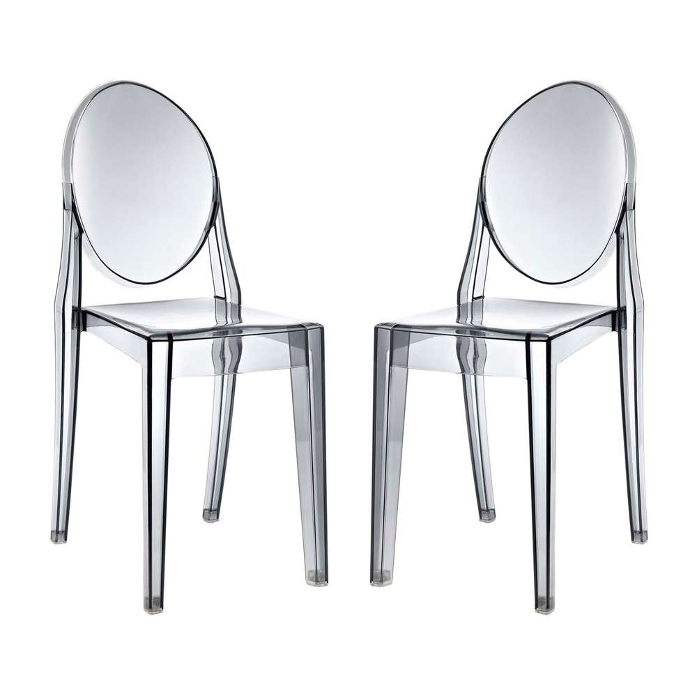 Modway - Casper Dining Chairs (Set of 2) - EEI-906-SMK veiw 2