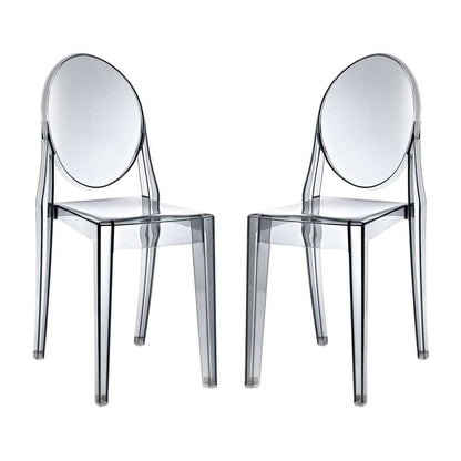 Modway - Casper Dining Chairs (Set of 2) - EEI-906-SMK veiw 2
