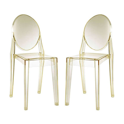 Modway - Casper Dining Chairs (Set of 2) - EEI-906-YLW veiw 1