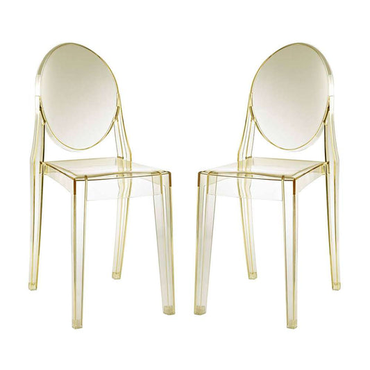 Modway - Casper Dining Chairs (Set of 2) - EEI-906-YLW veiw 1