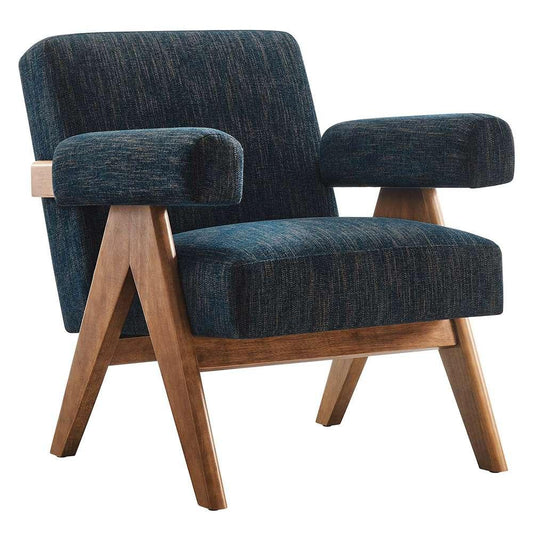 Modway - Lyra Fabric Armchair - EEI-6503-HEA veiw 1