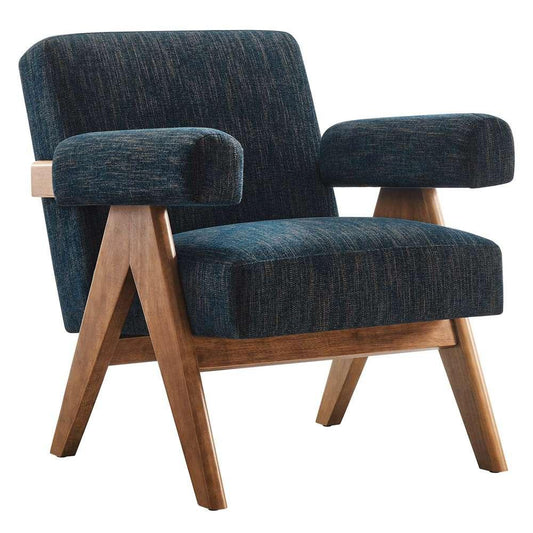 Modway - Lyra Fabric Armchair - EEI-6503-HEA veiw 2