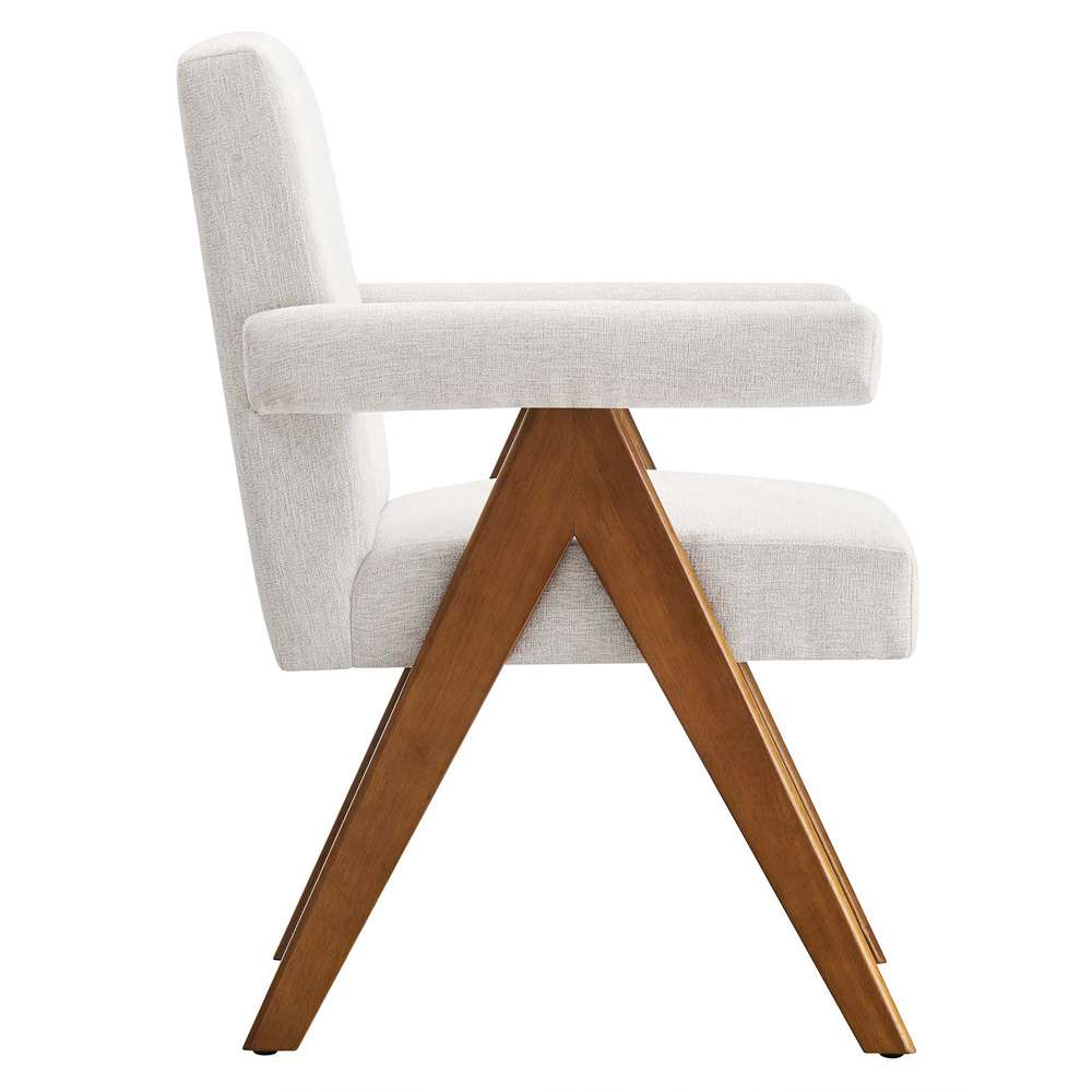 Modway - Lyra Fabric Dining Room Chair - (Set of 2) - EEI-6507-HEI veiw 5