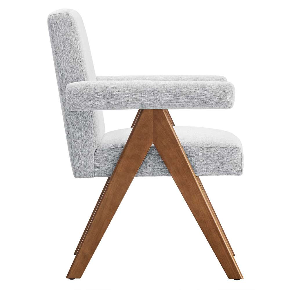 Modway - Lyra Fabric Dining Room Chair - (Set of 2) - EEI-6507-HLG veiw 5