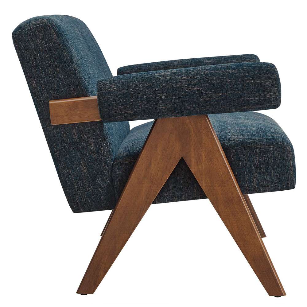 Modway - Lyra Fabric Loveseat - EEI-6505-HEA veiw 3