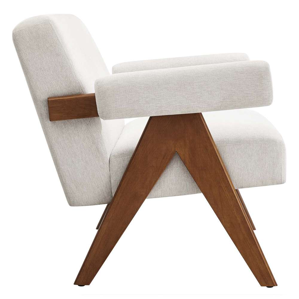 Modway - Lyra Fabric Loveseat - EEI-6505-HEI veiw 3