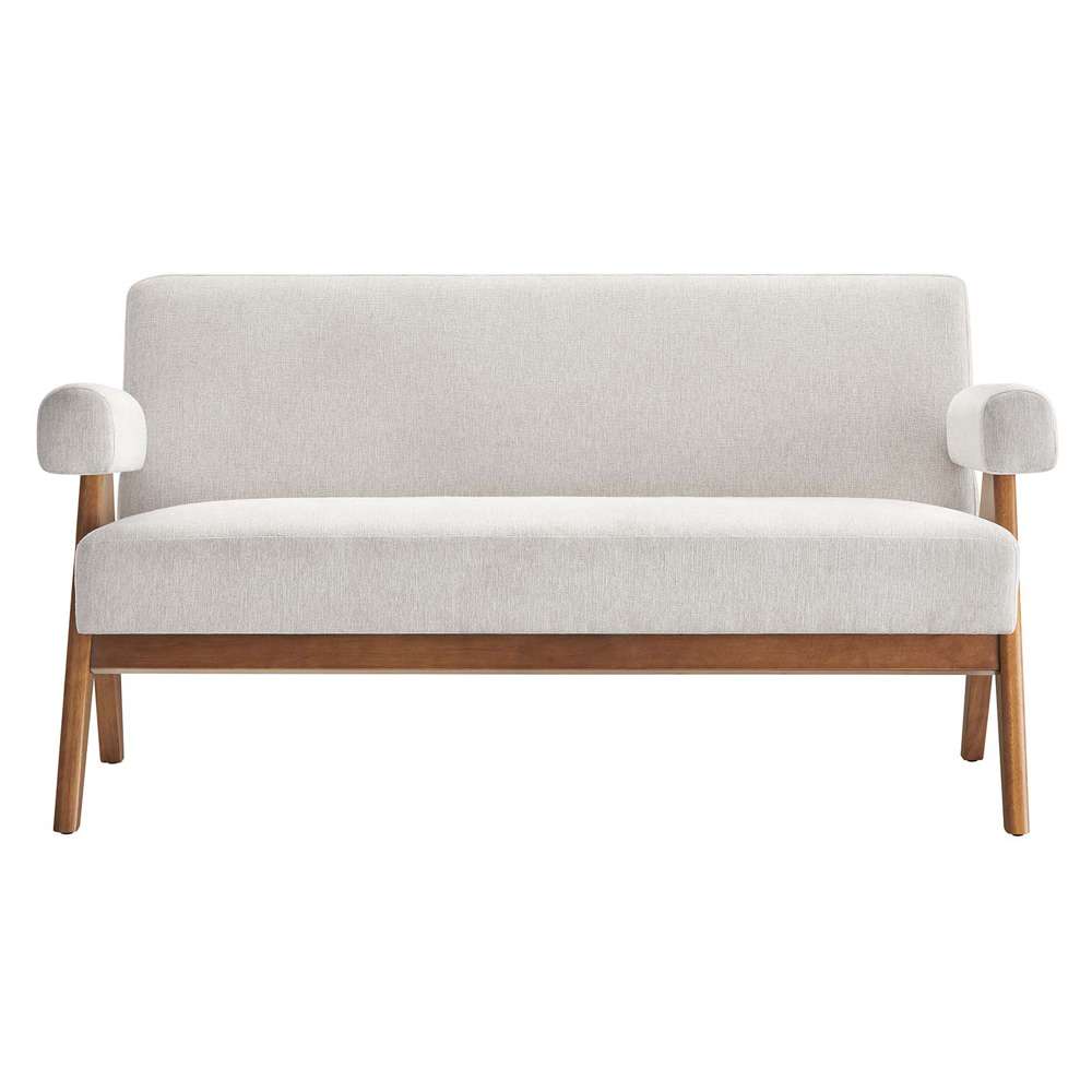 Modway - Lyra Fabric Loveseat - EEI-6505-HEI veiw 5