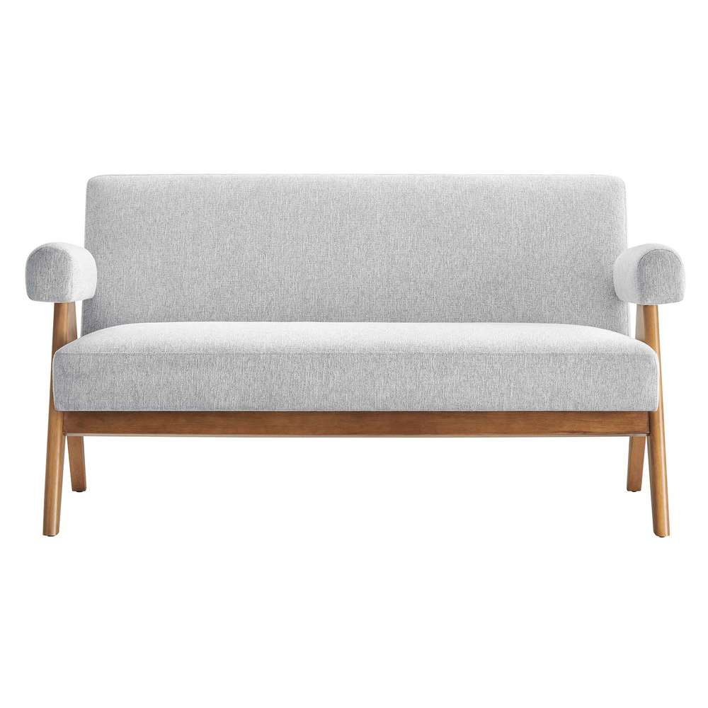 Modway - Lyra Fabric Loveseat - EEI-6505-HLG veiw 5