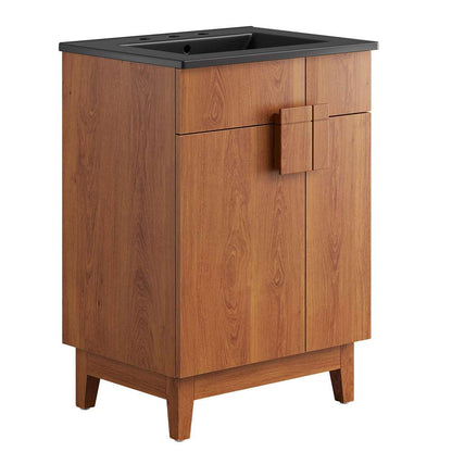 Modway - Miles 24in Bathroom Vanity - EEI-6483-BLK-WAL veiw 2