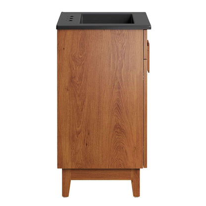 Modway - Miles 24in Bathroom Vanity - EEI-6483-BLK-WAL veiw 3