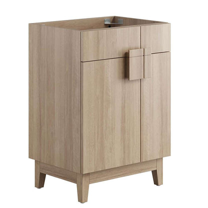 Modway - Miles 24in Bathroom Vanity Cabinet (Sink Basin Not Included) - EEI-6399-OAK veiw 1