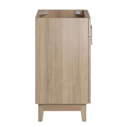 Modway - Miles 24in Bathroom Vanity Cabinet (Sink Basin Not Included) - EEI-6399-OAK veiw 3