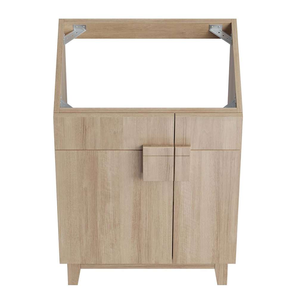 Modway - Miles 24in Bathroom Vanity Cabinet (Sink Basin Not Included) - EEI-6399-OAK veiw 5