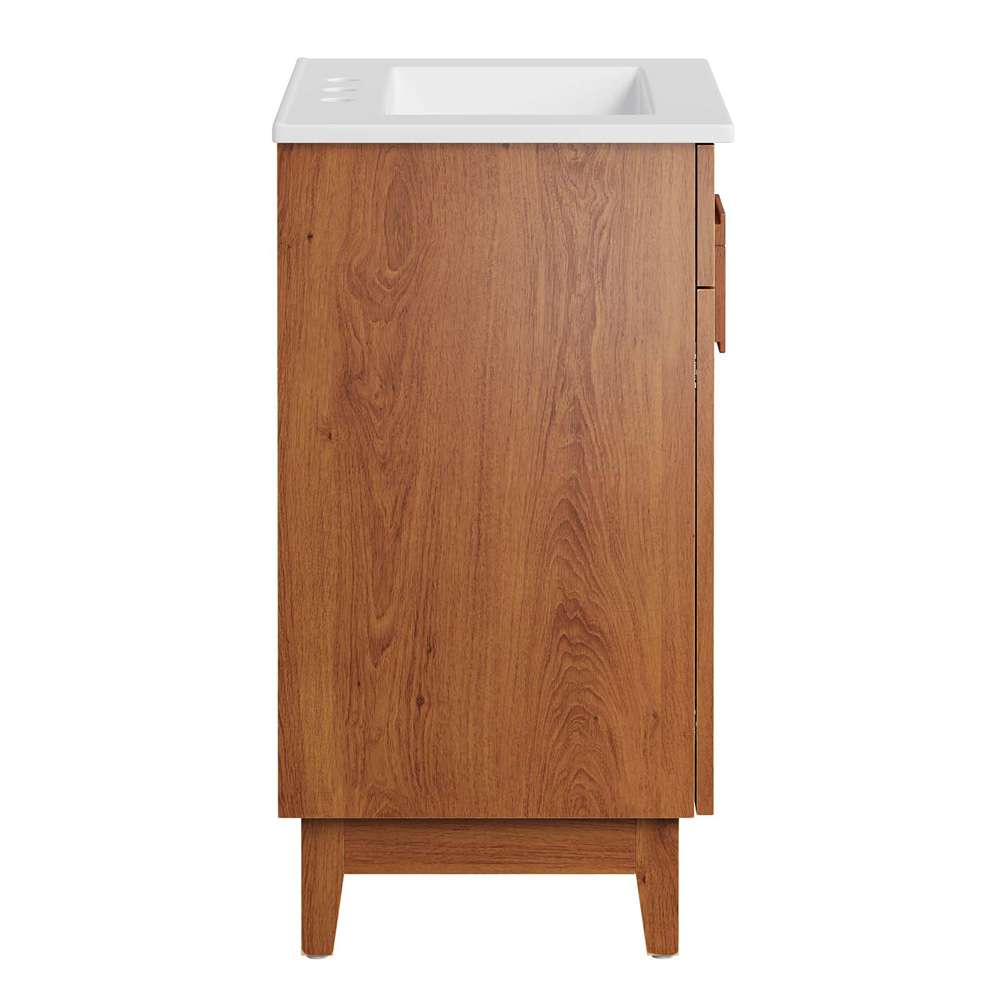 Modway - Miles 24in Bathroom Vanity - EEI-6482-WHI-WAL veiw 3