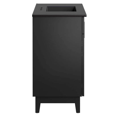 Modway - Miles 36in Bathroom Vanity - EEI-6485-BLK-BLK veiw 3