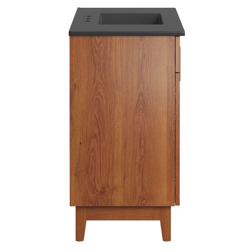 Modway - Miles 36in Bathroom Vanity - EEI-6485-BLK-WAL veiw 3