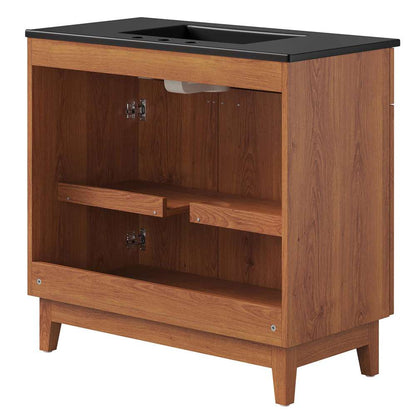 Modway - Miles 36in Bathroom Vanity - EEI-6485-BLK-WAL veiw 6