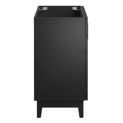 Modway - Miles 36in Bathroom Vanity Cabinet (Sink Basin Not Included) - EEI-6400-BLK veiw 3