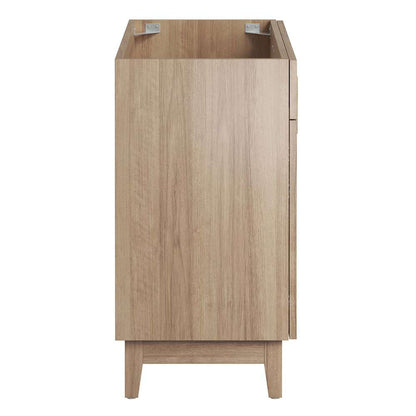 Modway - Miles 36in Bathroom Vanity Cabinet (Sink Basin Not Included) - EEI-6400-OAK veiw 3