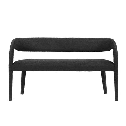 Modway - Pinnacle Boucle Fabric Accent Bench - EEI-6571-BLK veiw 5