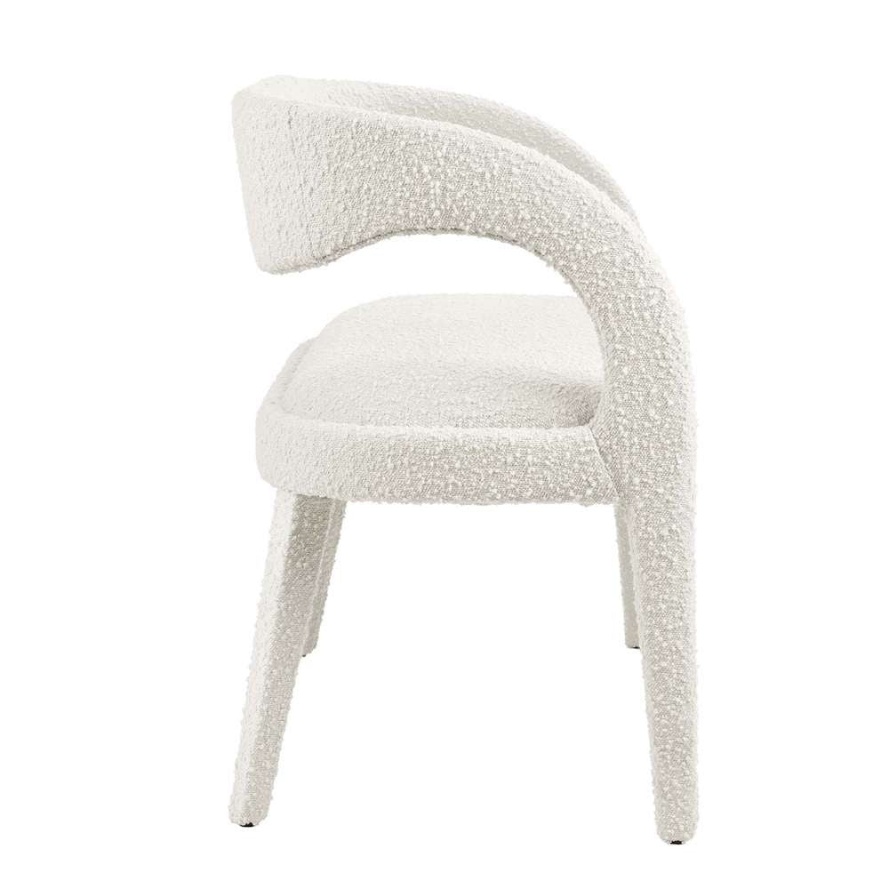 Modway - Pinnacle Boucle Fabric Accent Bench - EEI-6571-IVO veiw 3