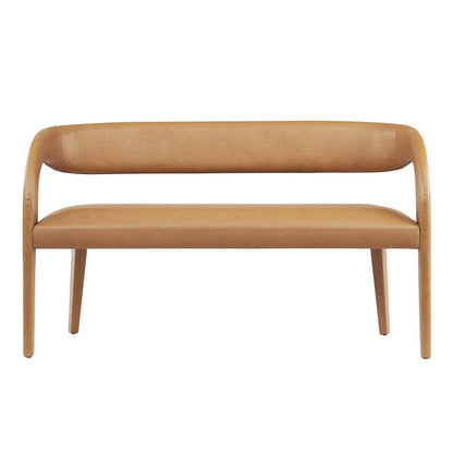 Modway - Pinnacle Vegan Leather Accent Bench - EEI-6570-TAN veiw 5