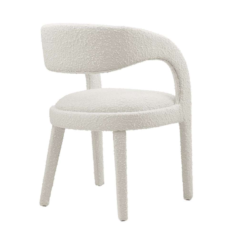Modway - Pinnacle Boucle Upholstered Dining Chair (Set of 2) - EEI-6562-IVO veiw 4