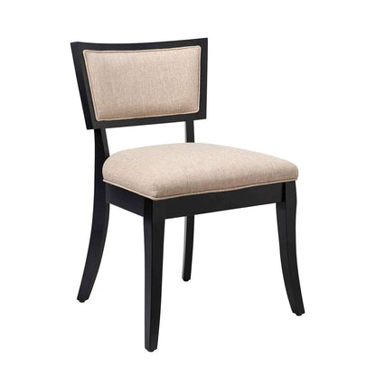 Modway - Pristine Upholstered Fabric Dining Chairs - (Set of 2) - EEI-4557-BEI veiw 3