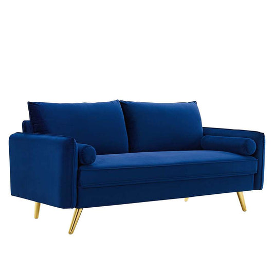 Modway - Revive Performance Velvet Sofa - EEI-3988-NAV veiw 1