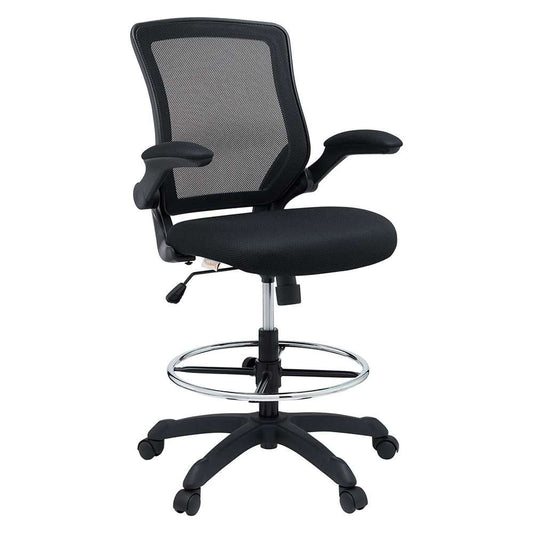 Modway - Veer Drafting Chair - EEI-1423-BLK veiw 1