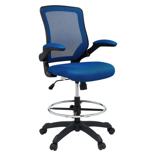 Modway - Veer Drafting Chair - EEI-1423-BLU veiw 1