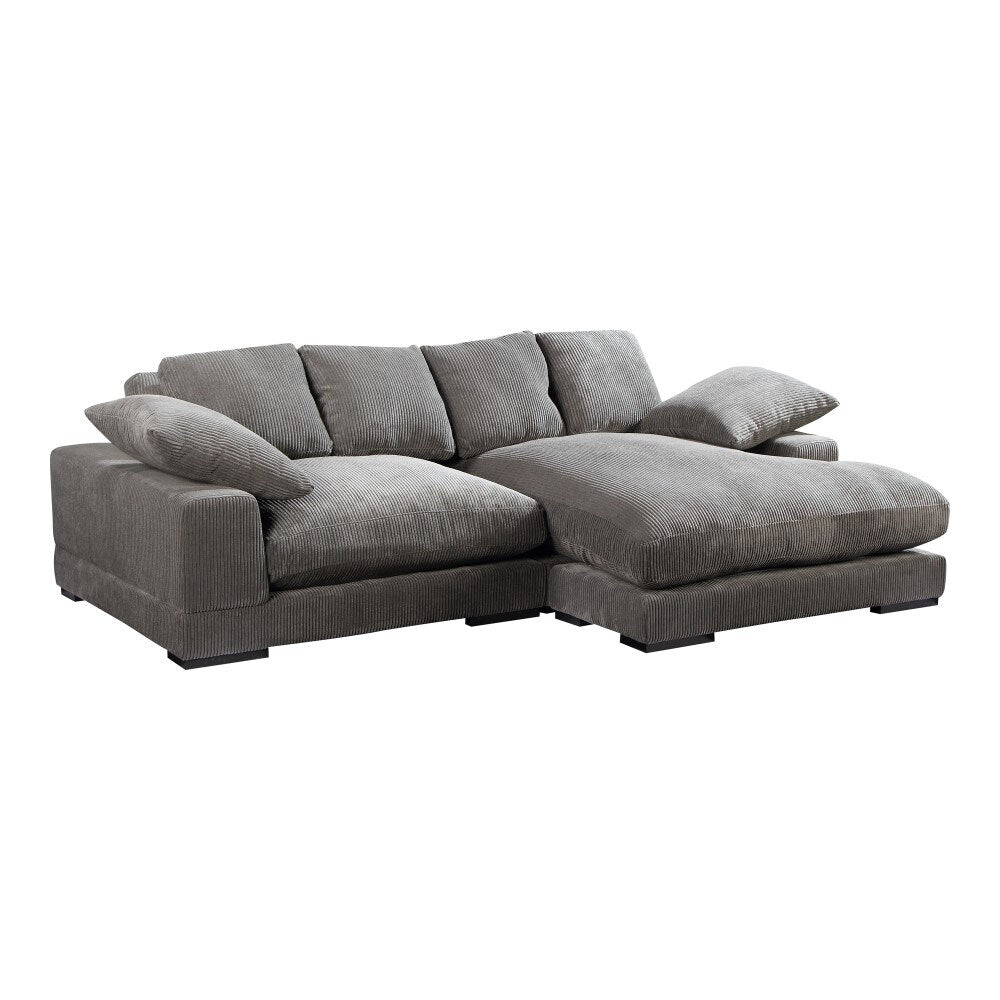 Moes Home - Plunge Sectional in Charcoal - TN-1004-25-0 veiw 2