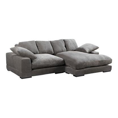 Moes Home - Plunge Sectional in Charcoal - TN-1004-25-0 veiw 2