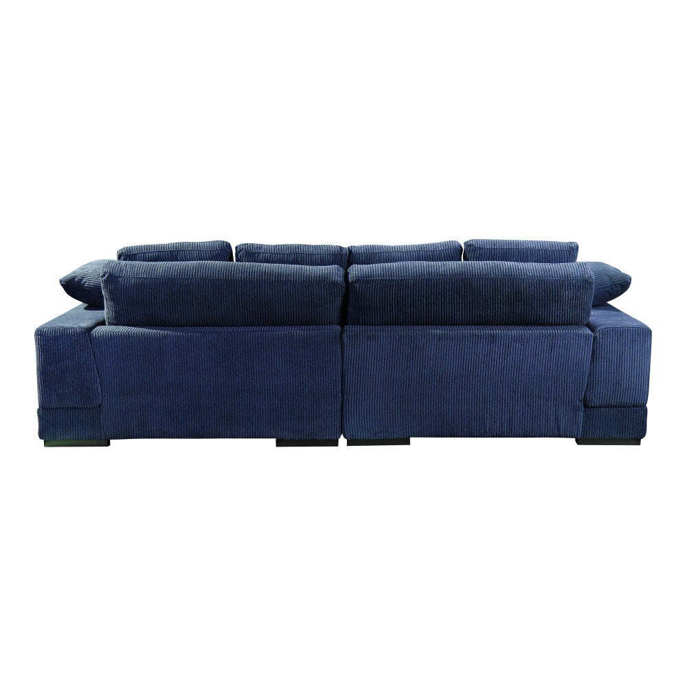 Moes Home - Plunge Sectional in Light Blue - TN-1004-46-0 veiw 3