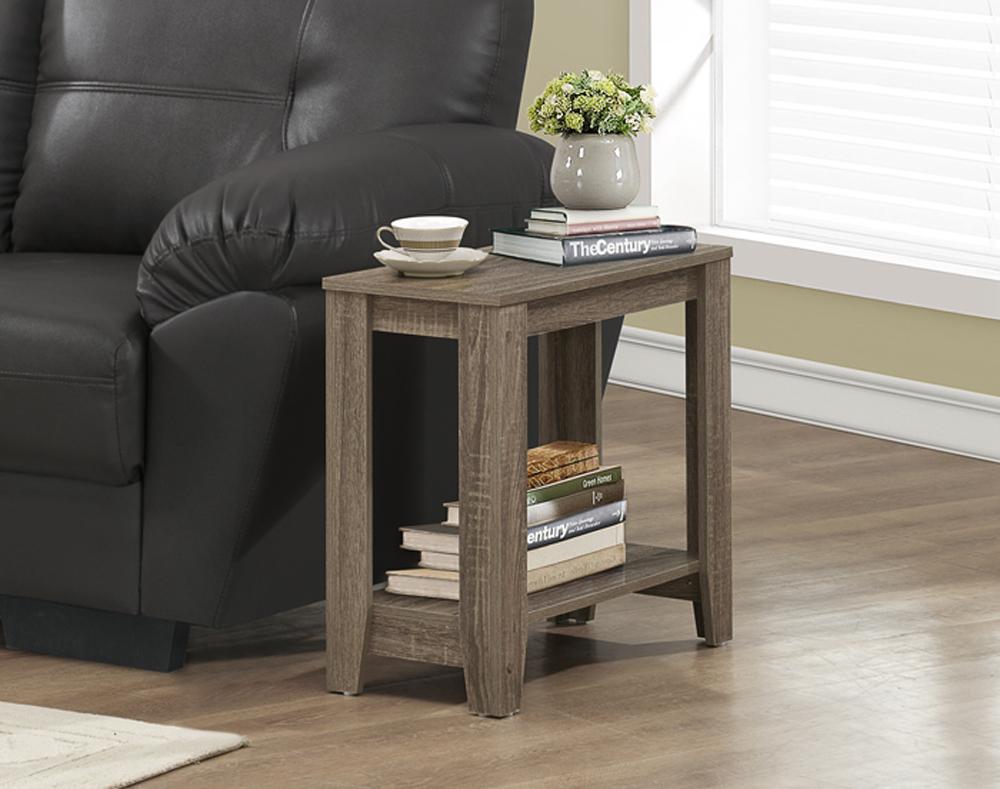 Monarch Specialties - Accent Table, Side, End, Nightstand, Lamp, Living Room, Bedroom, Laminate, Brown, Transitional - I-3115 veiw 1