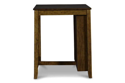 New Classic Furniture - Gia 30in Counter Table With 2 Chairs & Stg Shelf-Brown - D1701-32S-BRN veiw 6