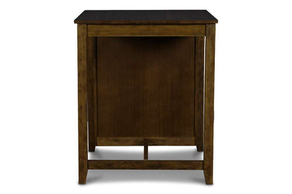New Classic Furniture - Gia 30in Counter Table With 2 Chairs & Stg Shelf-Brown - D1701-32S-BRN veiw 7