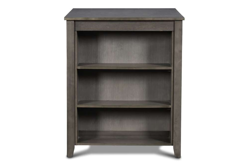 New Classic Furniture - Gia 30in Counter Table With 2 Chairs & Stg Shelf-Gray - D1701-32S-GRY veiw 5