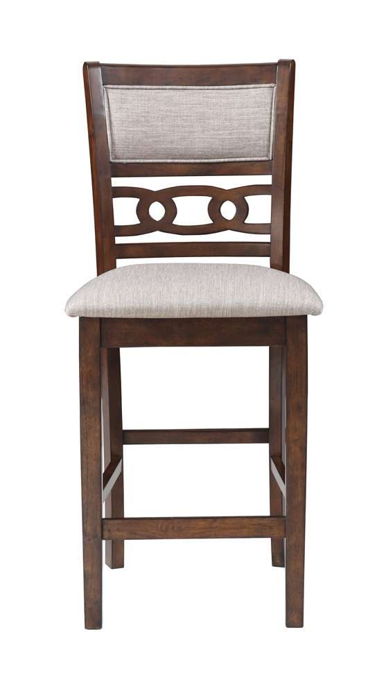 New Classic Furniture - Gia 42in Counter Drop Leaf Table With 2 Chairs-Cherry - D1701-42S-CHY veiw 4