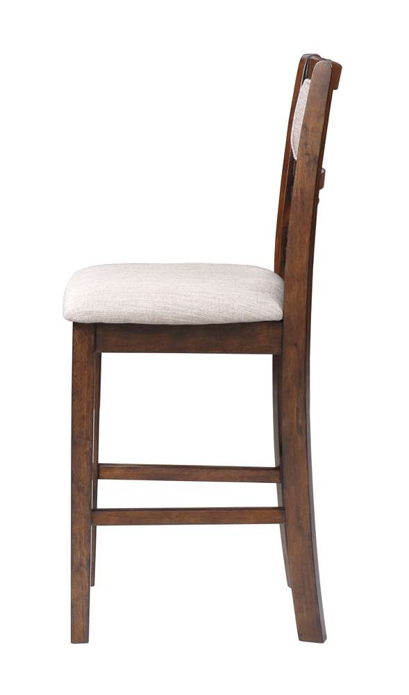 New Classic Furniture - Gia 42in Counter Drop Leaf Table With 2 Chairs-Cherry - D1701-42S-CHY veiw 5