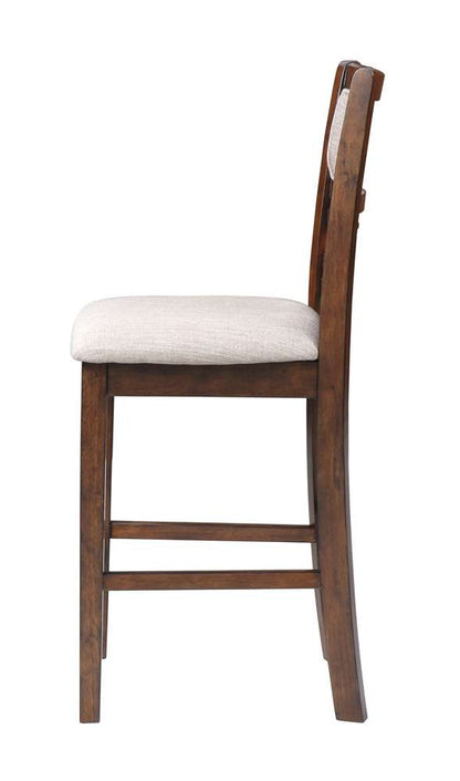 New Classic Furniture - Gia 42in Counter Drop Leaf Table With 2 Chairs-Cherry - D1701-42S-CHY veiw 5