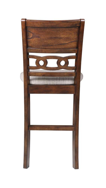 New Classic Furniture - Gia 42in Counter Drop Leaf Table With 2 Chairs-Cherry - D1701-42S-CHY veiw 6