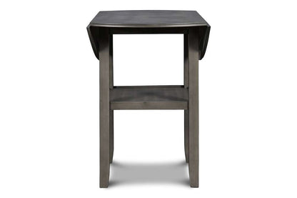New Classic Furniture - Gia 42in Counter Drop Leaf Table With 2 Chairs-Gray - D1701-42S-GRY veiw 6