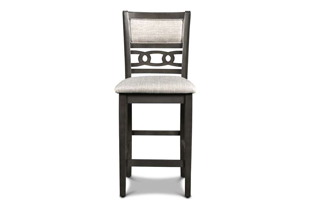 New Classic Furniture - Gia 42in Counter Drop Leaf Table With 2 Chairs-Gray - D1701-42S-GRY veiw 10
