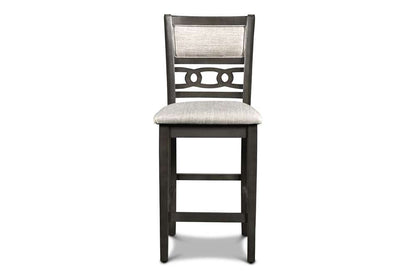 New Classic Furniture - Gia 42in Counter Drop Leaf Table With 2 Chairs-Gray - D1701-42S-GRY veiw 10