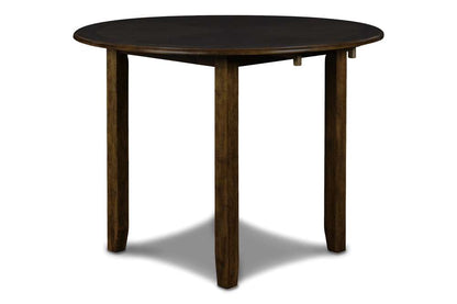New Classic Furniture - Gia 42in Dining Drop Leaf Table With 2 Chairs-Brown - D1701-40S-BRN veiw 4