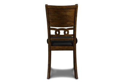 New Classic Furniture - Gia 42in Dining Drop Leaf Table With 2 Chairs-Brown - D1701-40S-BRN veiw 10