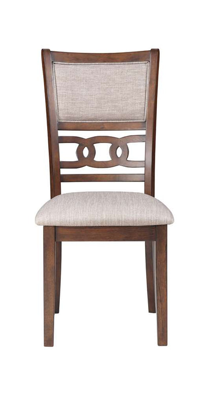 New Classic Furniture - Gia 42in Dining Drop Leaf Table With 2 Chairs-Cherry - D1701-40S-CHY veiw 2