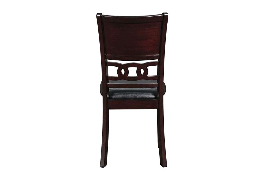 New Classic Furniture - Gia 42in Dining Drop Leaf Table With 2 Chairs-Ebony - D1701-40S-EBY veiw 2